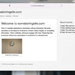 Someboringsite.com