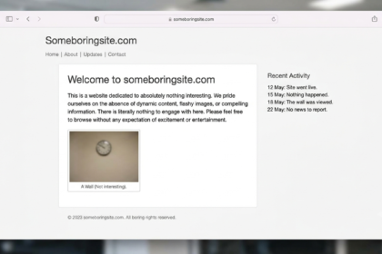 Someboringsite.com