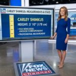 Measurements carley shimkus height fox news