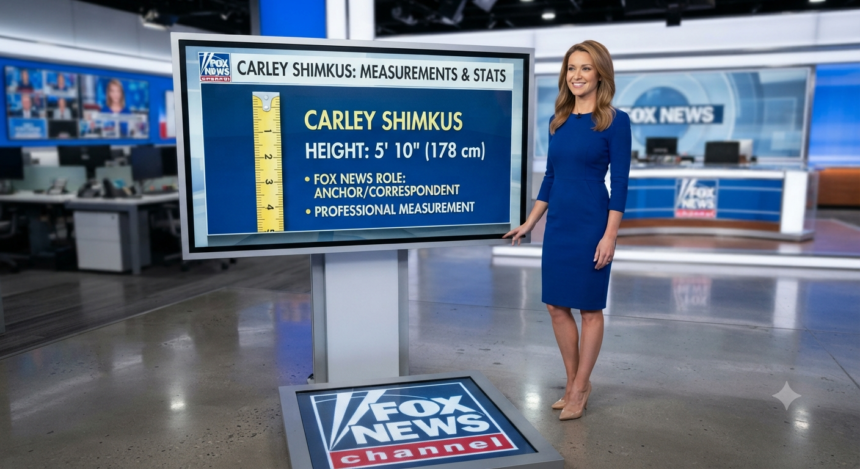 Measurements carley shimkus height fox news