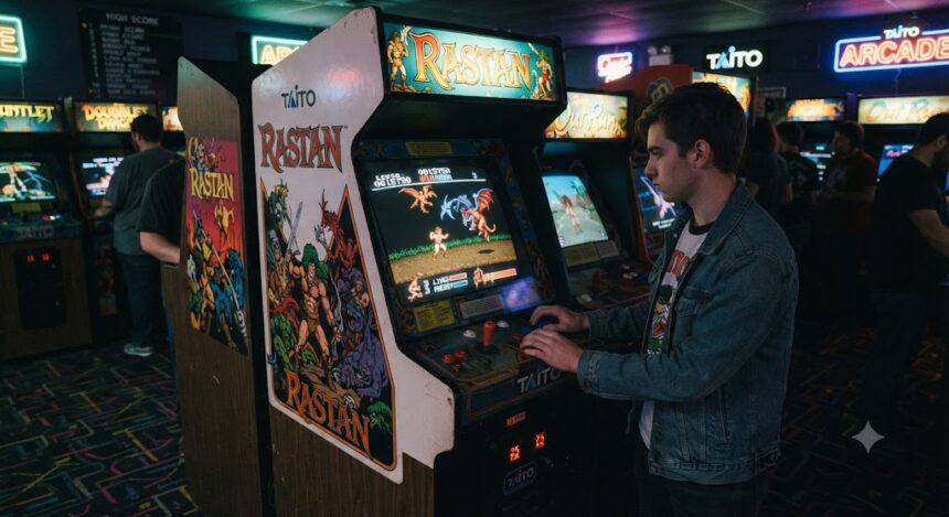 Rastan arcade rev 1