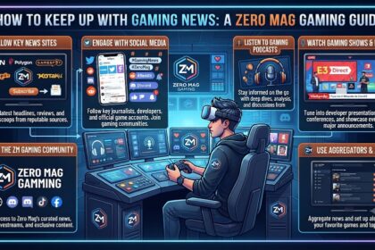How to keep up with gaming news zeromaggaming