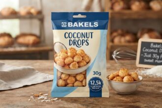 Bakels coconut drops 30g 12.5k
