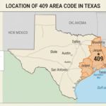 Where is 409 area code in texas