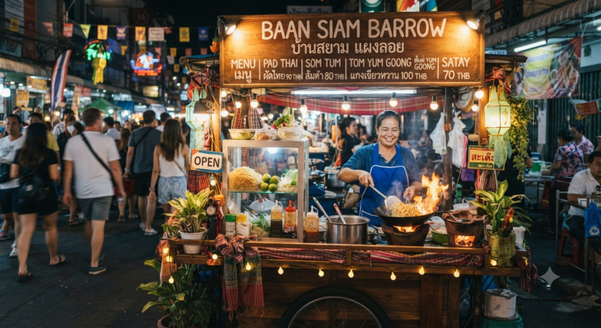 Baan siam barrow menu