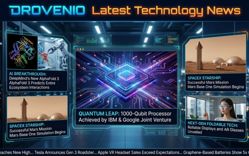 Drovenio latest technology news