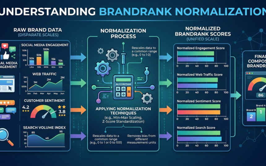Brandrank.ai normalization transformation rules