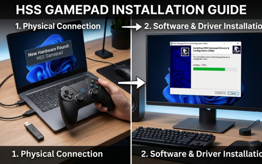 Installation hssgamepad