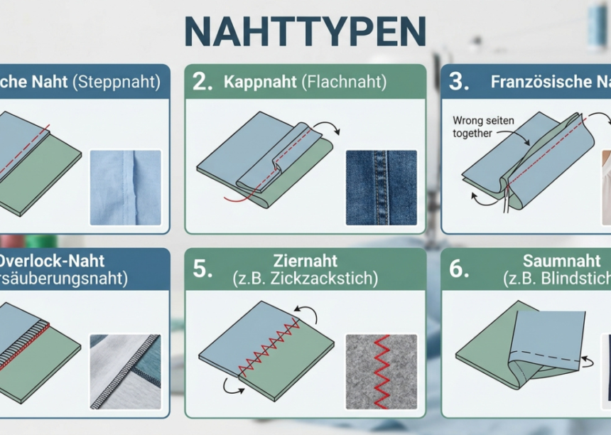 Nahttypen