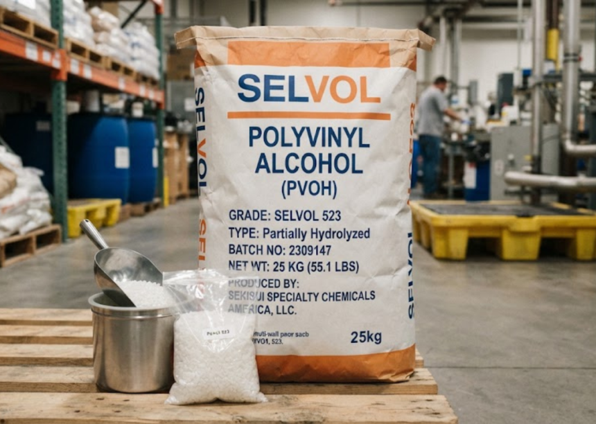 Selvol polyvinyl alcohol